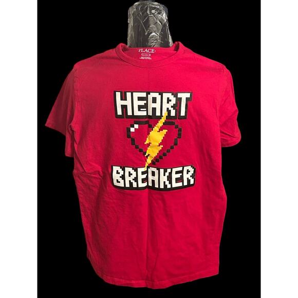 The Children's Place Red Heart Breaker T-Shirt Youth XXL 16 - Picture 1 of 4